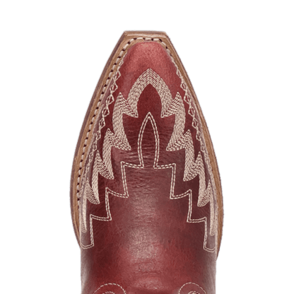 Women's Laredo Roxelle Wide Calf Leather Boot - Red - 20090WC