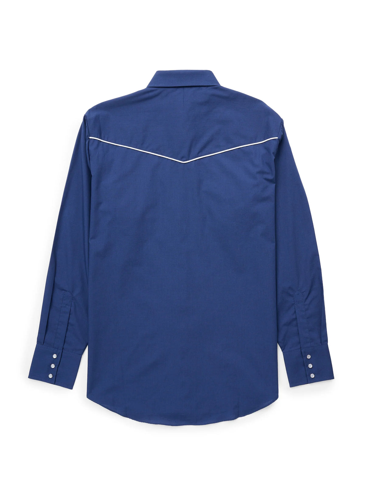 Shirt w/ Contrast Piping Long Sleeve - 202980