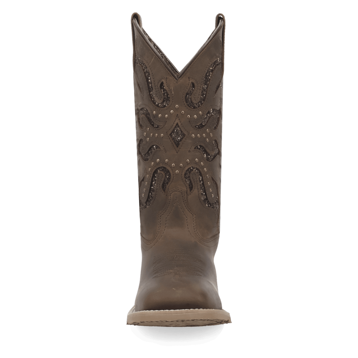 Women's Laredo Lonestar Lace Leather Boot - Brown - 2034