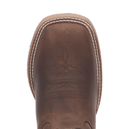 Women's Laredo Lonestar Lace Leather Boot - Brown - 2034