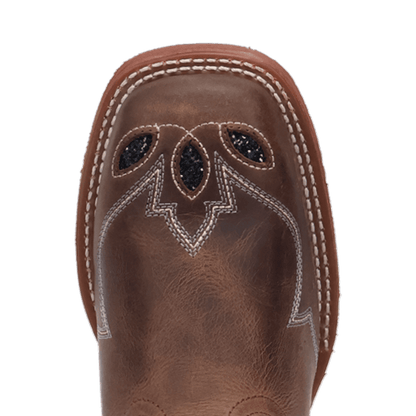 Women's Laredo Dragonfly Leather Boot - Brown - 2035