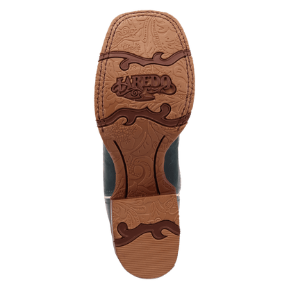 Women's Laredo Spurred Leather Boot - Turquoise - 2037