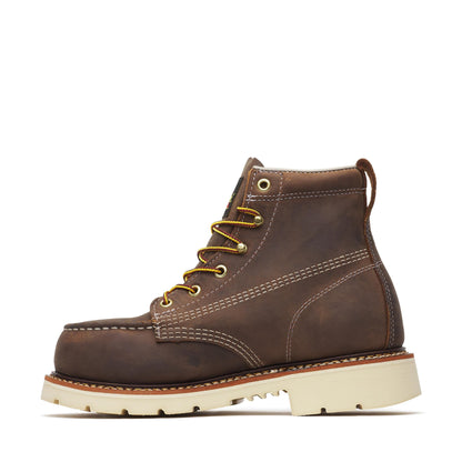 Women's Thorogood American Heritage   Crazy Horse Steel Moc Toe 6" - 504-4375