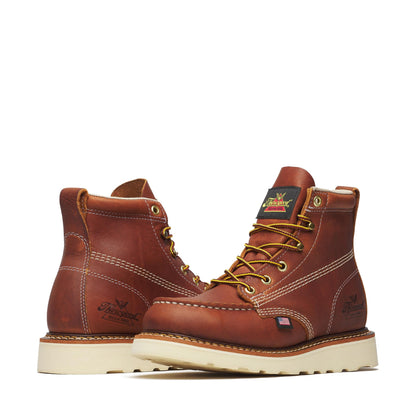 Women's Thorogood American Heritage   Tobacco Moc Toe Wedge 6" - 514-4200