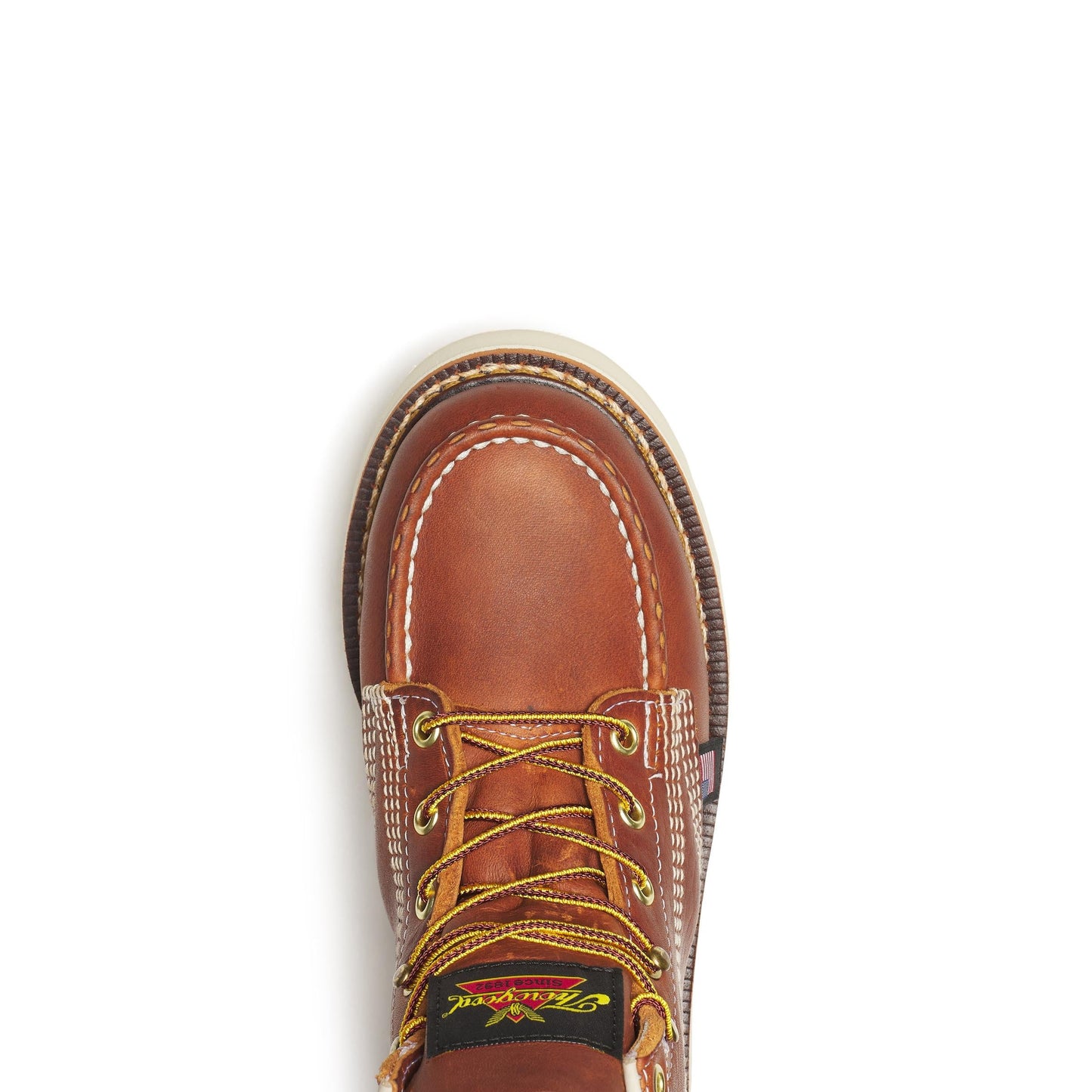 Women's Thorogood American Heritage   Tobacco Moc Toe Wedge 6" - 514-4200