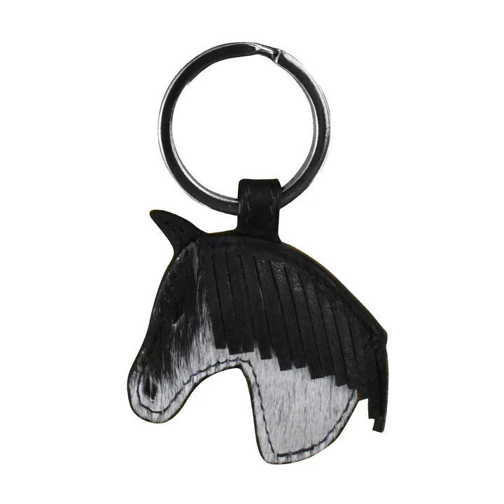 Cow Hair Key Fob