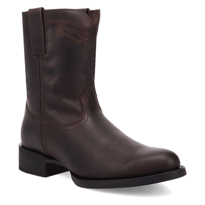 Men's Laredo League Leather Boot - Obsidian - 70067