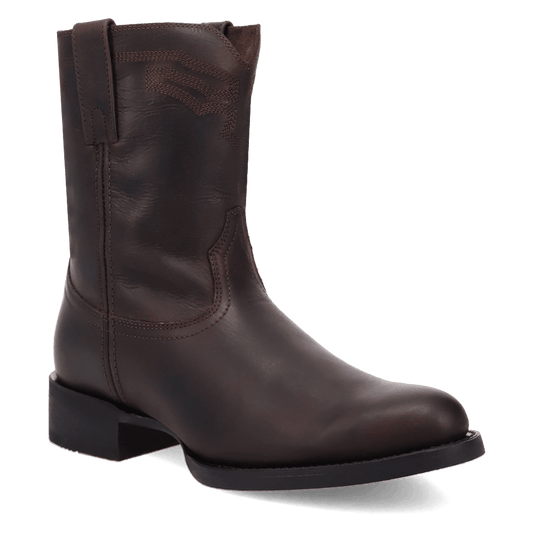 Men's Laredo League Leather Boot - Obsidian - 70067