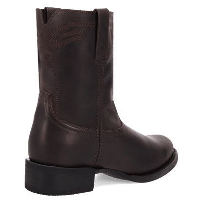 Men's Laredo League Leather Boot - Obsidian - 70067