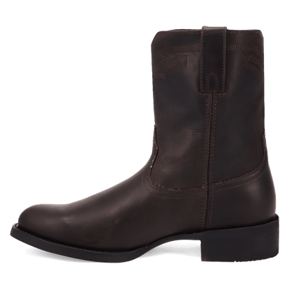 Men's Laredo League Leather Boot - Obsidian - 70067