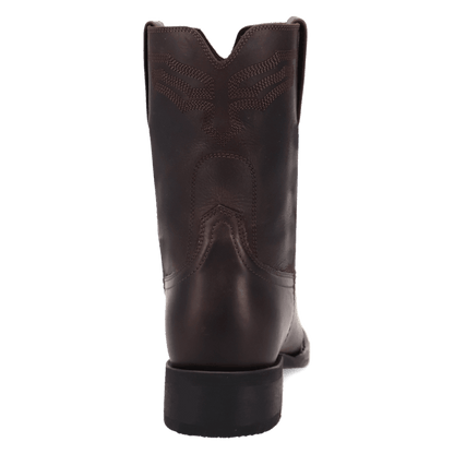 Men's Laredo League Leather Boot - Obsidian - 70067