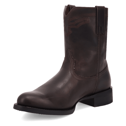 Men's Laredo League Leather Boot - Obsidian - 70067