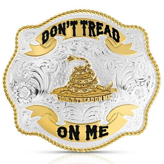 Two-Tone Don't Tread On Me Scalloped