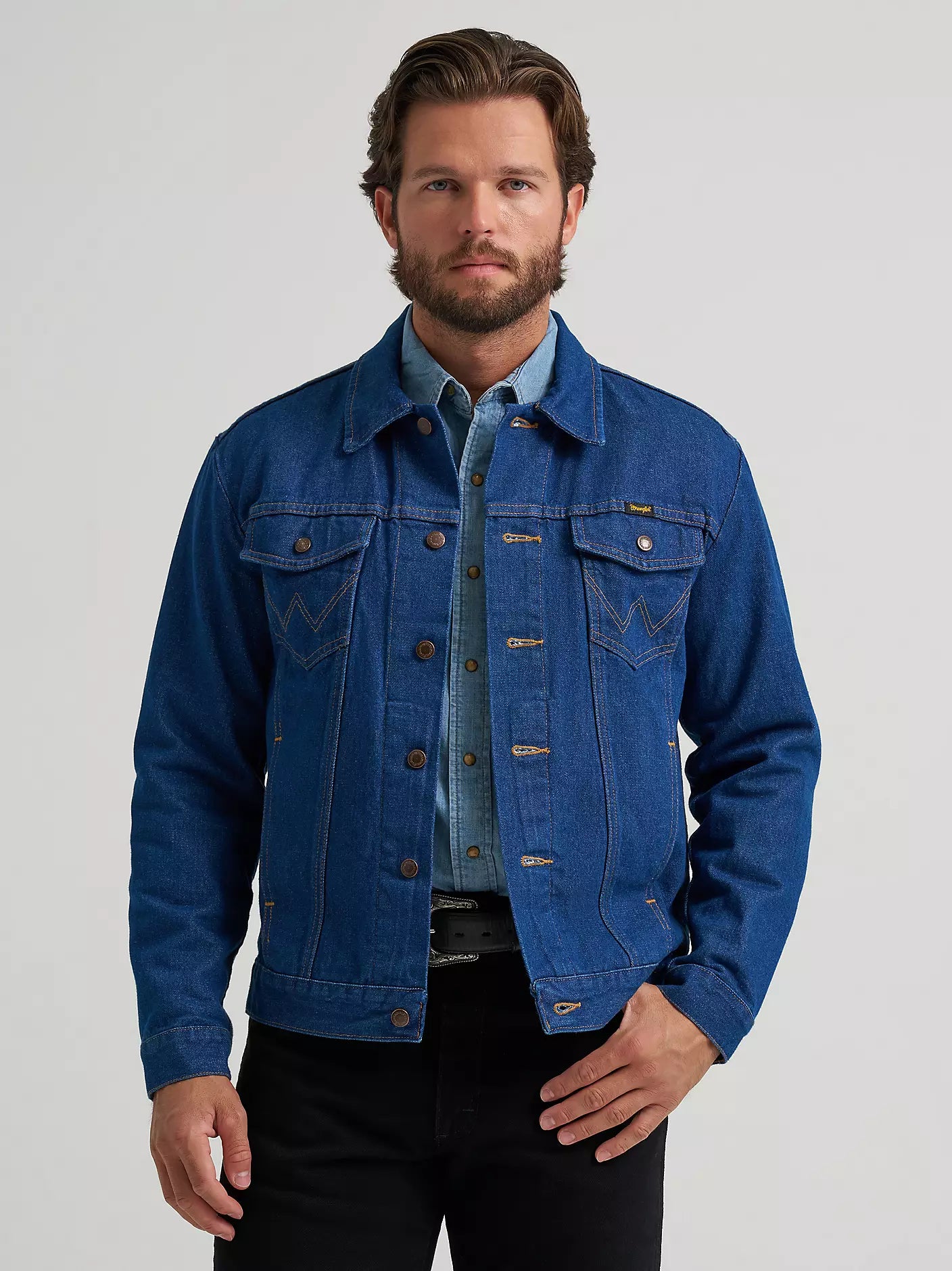 Wrangler® Cowboy Cut® Unlined Denim Jacket - 74145PW
