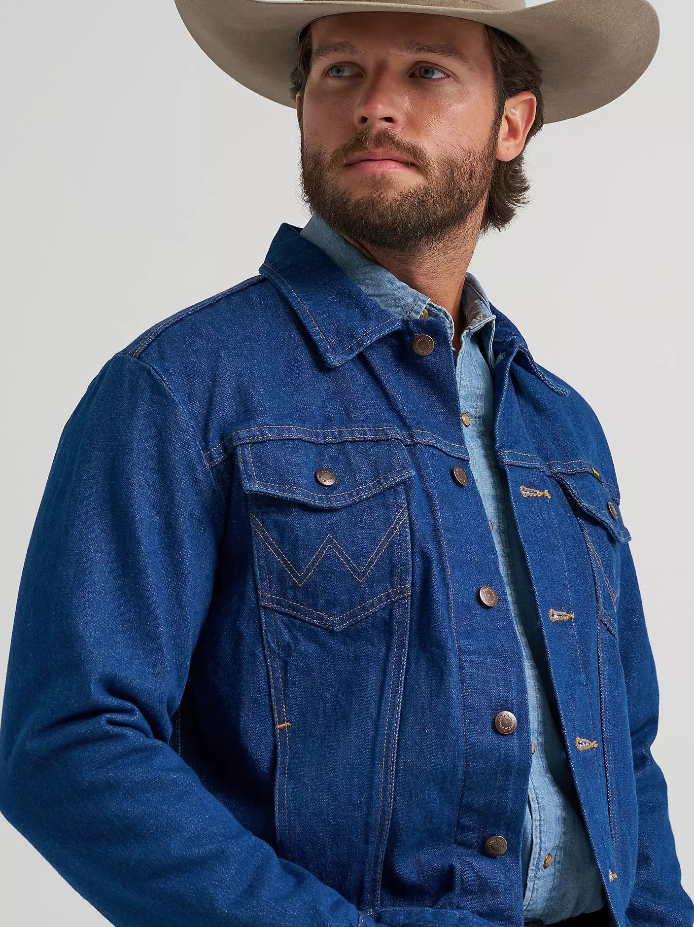 Wrangler® Cowboy Cut® Unlined Denim Jacket - 74145PW