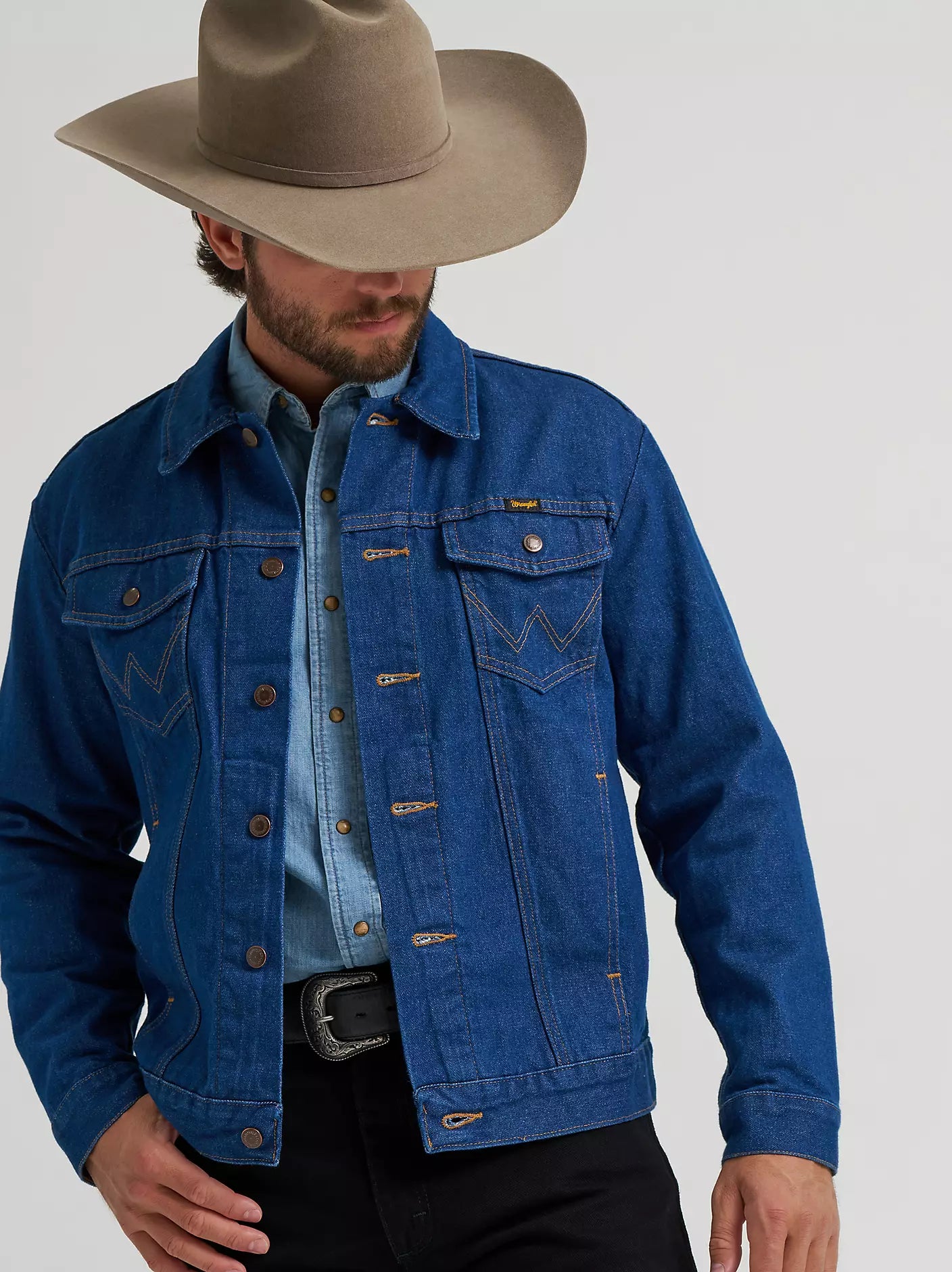 Wrangler® Cowboy Cut® Unlined Denim Jacket - 74145PW