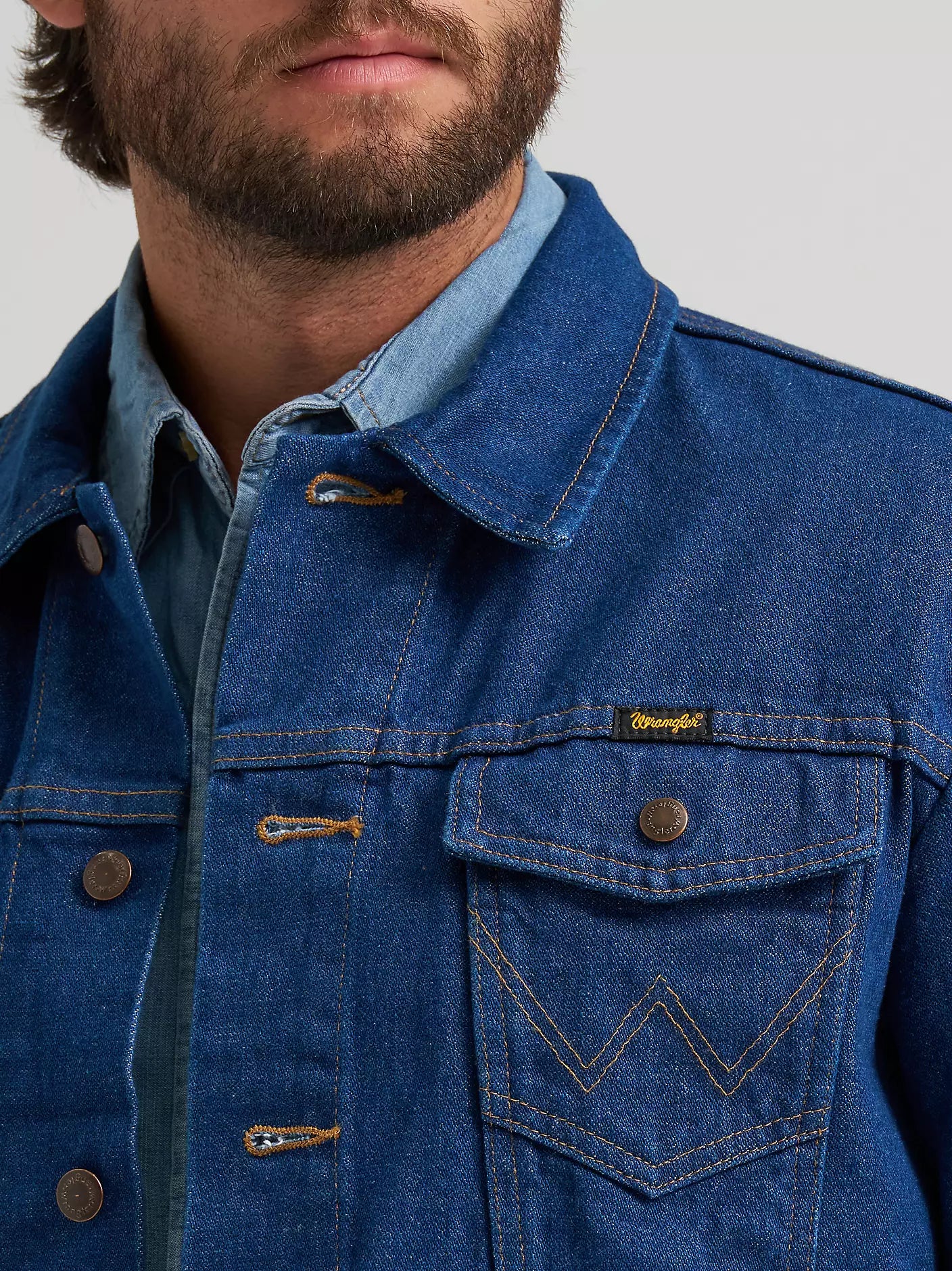 Wrangler® Cowboy Cut® Unlined Denim Jacket - 74145PW