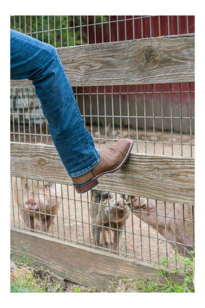 Men's Laredo Lodi Leather Boot - Taupe - 7898