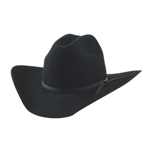 Kid's Bullhide Tyler Rodeo Round Up Felt Hat - Black - 8001