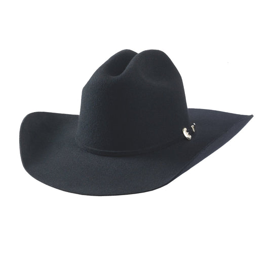Bullhide Hats Bullfighter 4X Rodeo Round Up Felt - Black - 8003