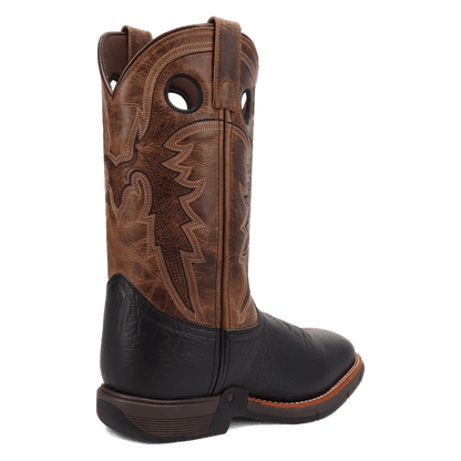 Men's Laredo Alloy Leather Boot - Black - 8030