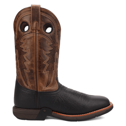 Men's Laredo Alloy Leather Boot - Black - 8030