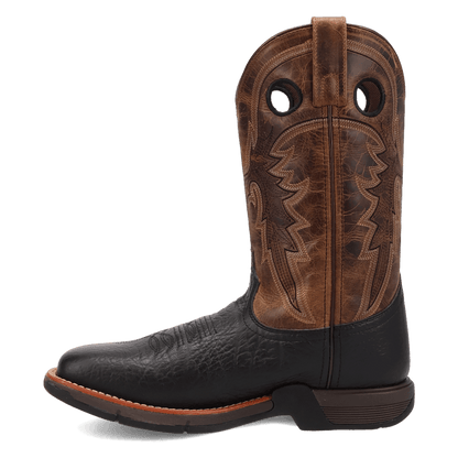 Men's Laredo Alloy Leather Boot - Black - 8030
