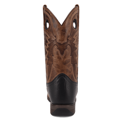 Men's Laredo Alloy Leather Boot - Black - 8030