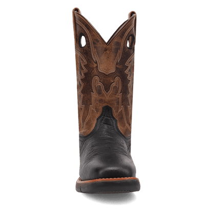 Men's Laredo Alloy Leather Boot - Black - 8030