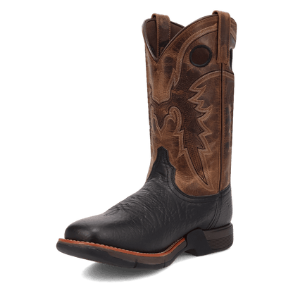 Men's Laredo Alloy Leather Boot - Black - 8030