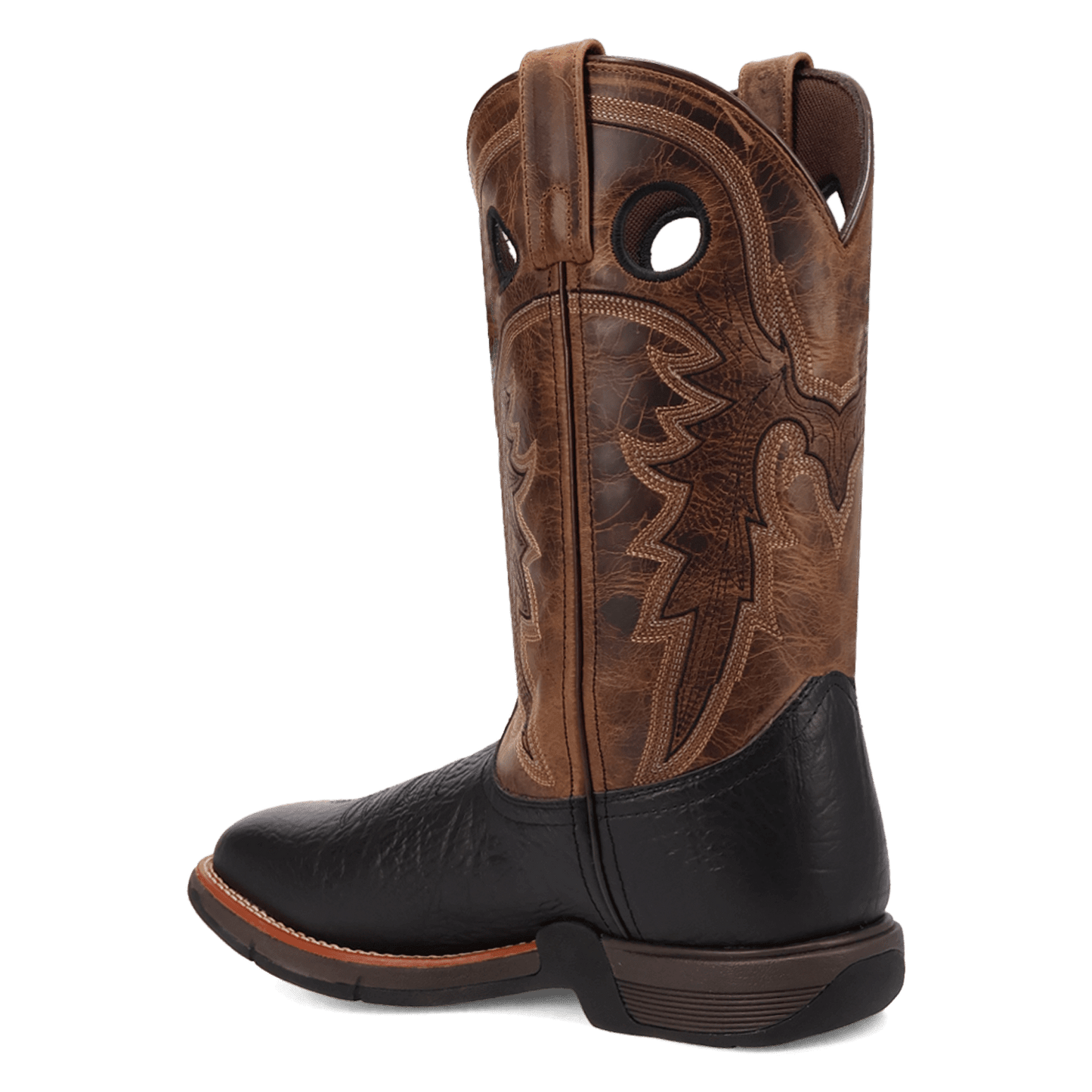 Men's Laredo Alloy Leather Boot - Black - 8030