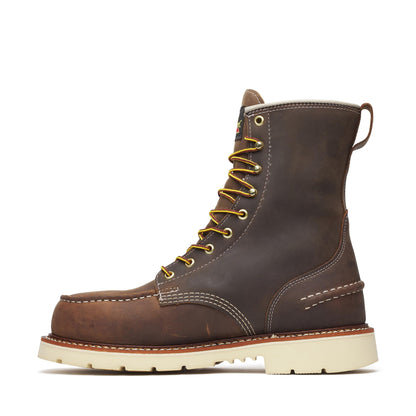 Men's Thorogood WP  Crazy Horse Steel Moc Toe 8" - 804-3868