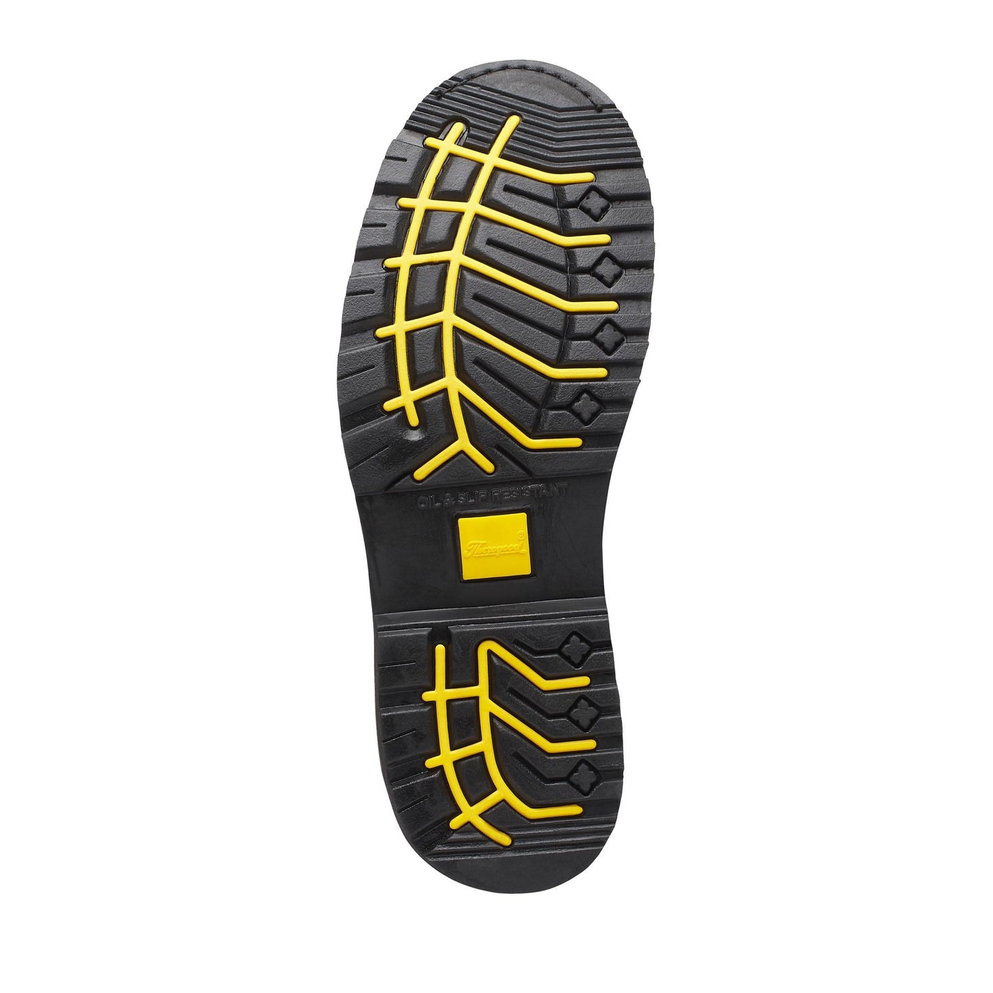 Men's Thorogood Jobsite  WP  Crazy Horse Comp Toe BLK 6" - 804-4143