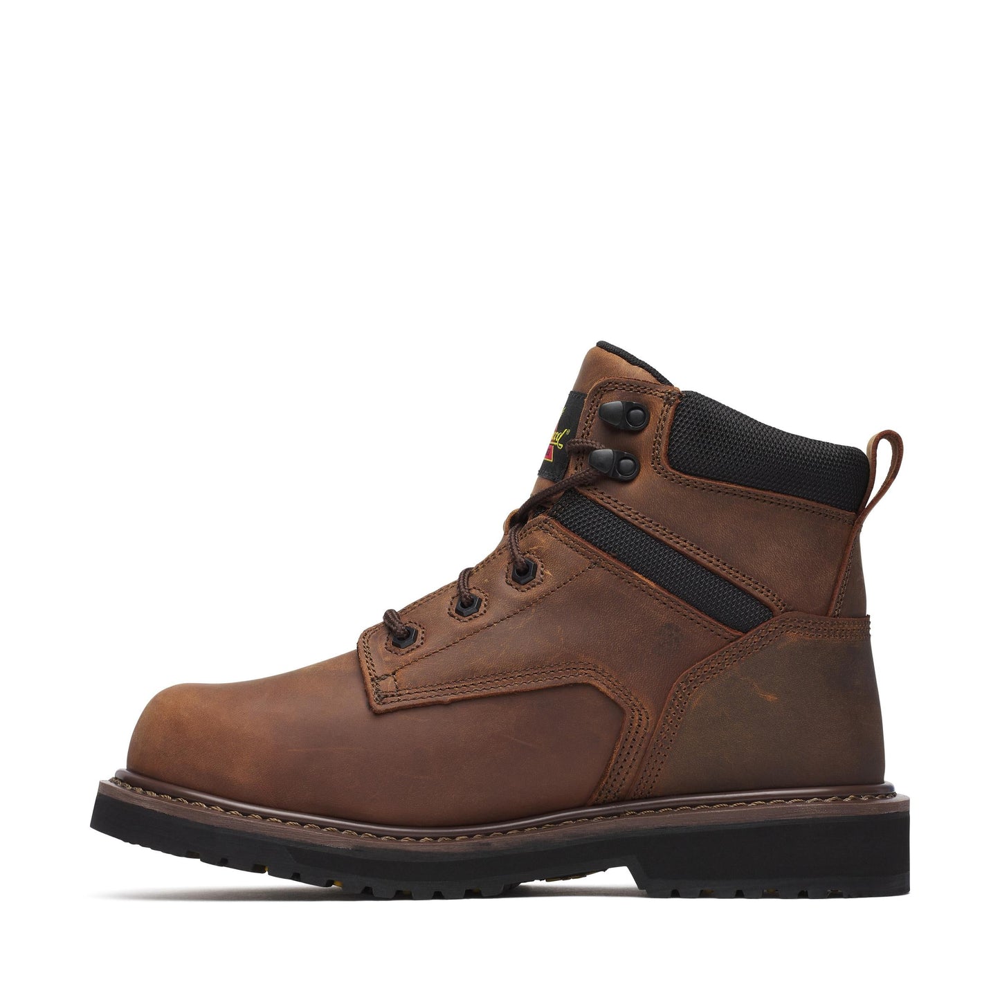 Men's Thorogood Jobsite  WP  Crazy Horse Comp Toe BLK 6" - 804-4143