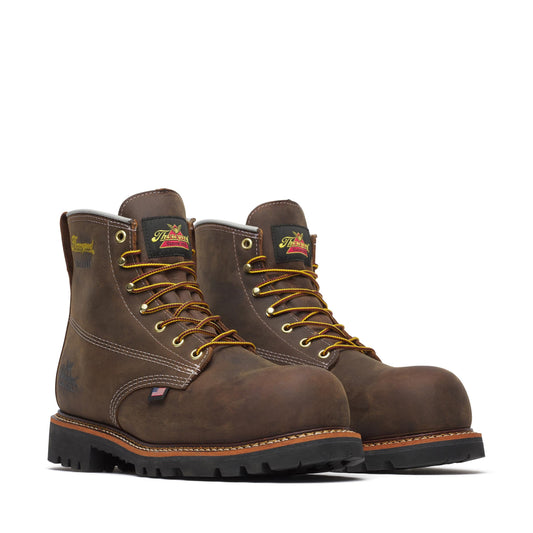 Men's Thorogood American Legacy  WP  Crazy Horse Nano Toe Vibram 6" - 804-4148
