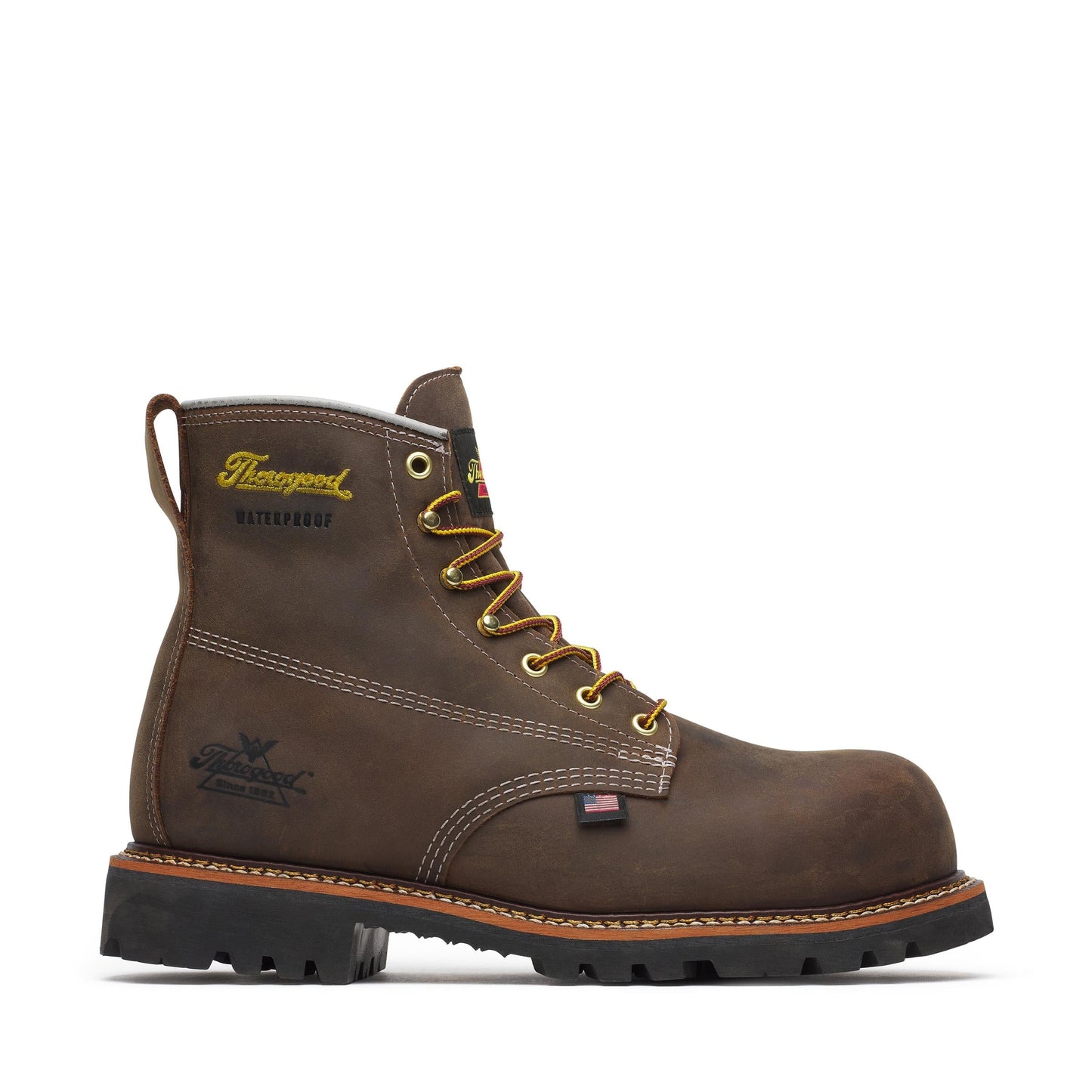 Men's Thorogood American Legacy  WP  Crazy Horse Nano Toe Vibram 6" - 804-4148