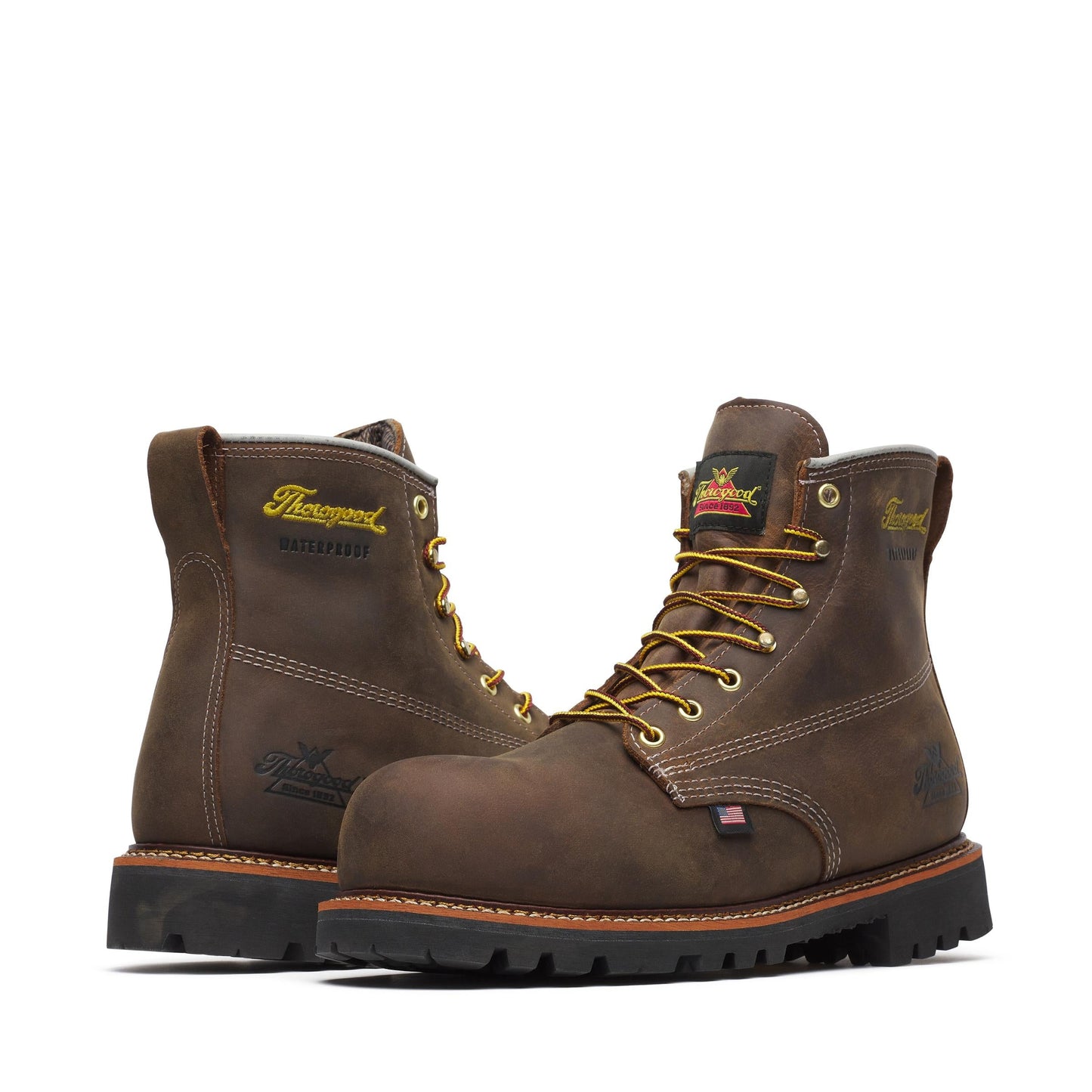 Men's Thorogood American Legacy  WP  Crazy Horse Nano Toe Vibram 6" - 804-4148