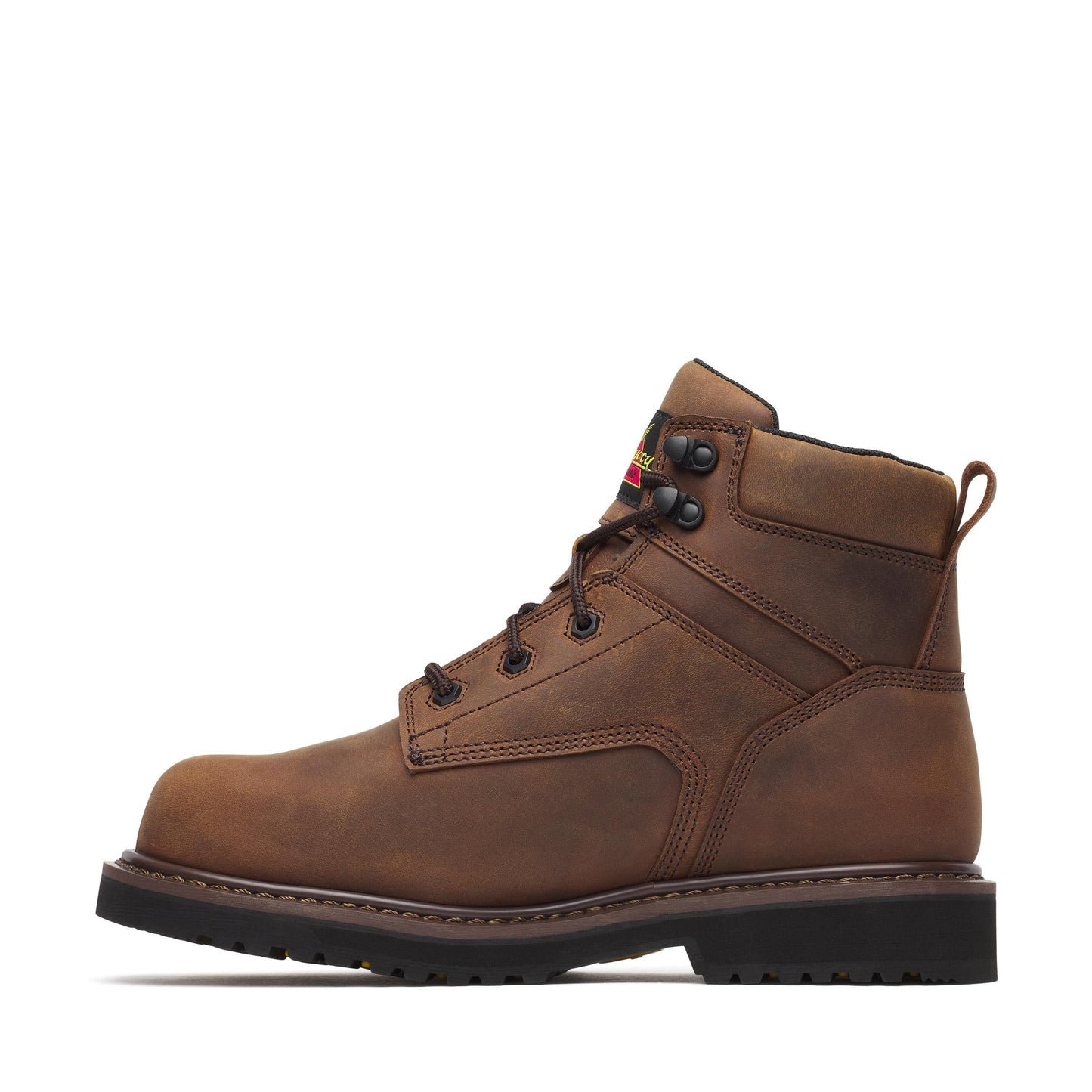 Men's Thorogood Jobsite  WP  Crazy Horse Comp Toe IMET2 BLK 6" - 804-4150