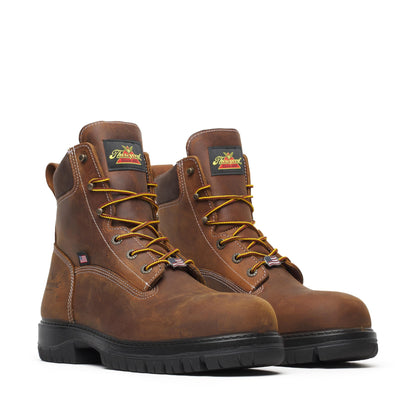 Men's Thorogood Genesis   Chestnut Nano Toe 6" - 804-4151