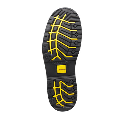 Men's Thorogood Jobsite  WP  Crazy Horse Comp Toe BLK 8" - 804-4243