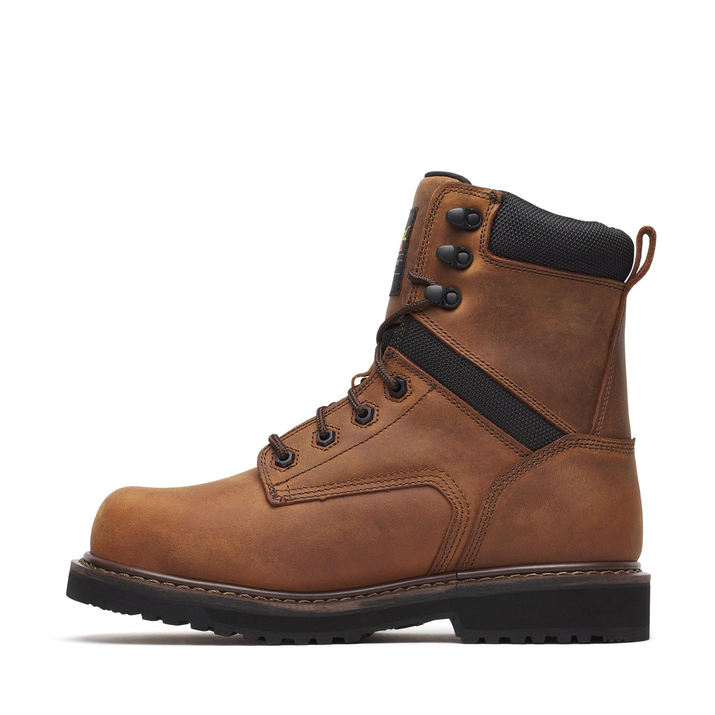 Men's Thorogood Jobsite  WP INSUL  Crazy Horse Comp Toe BLK 8" - 804-4244