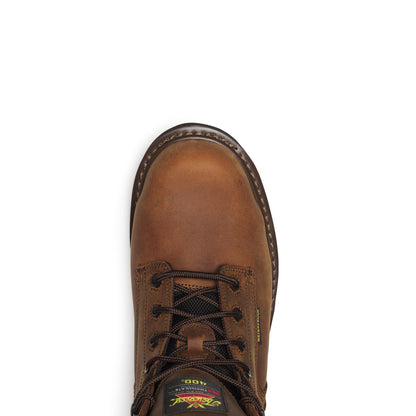 Men's Thorogood Jobsite  WP INSUL  Crazy Horse Comp Toe BLK 8" - 804-4244