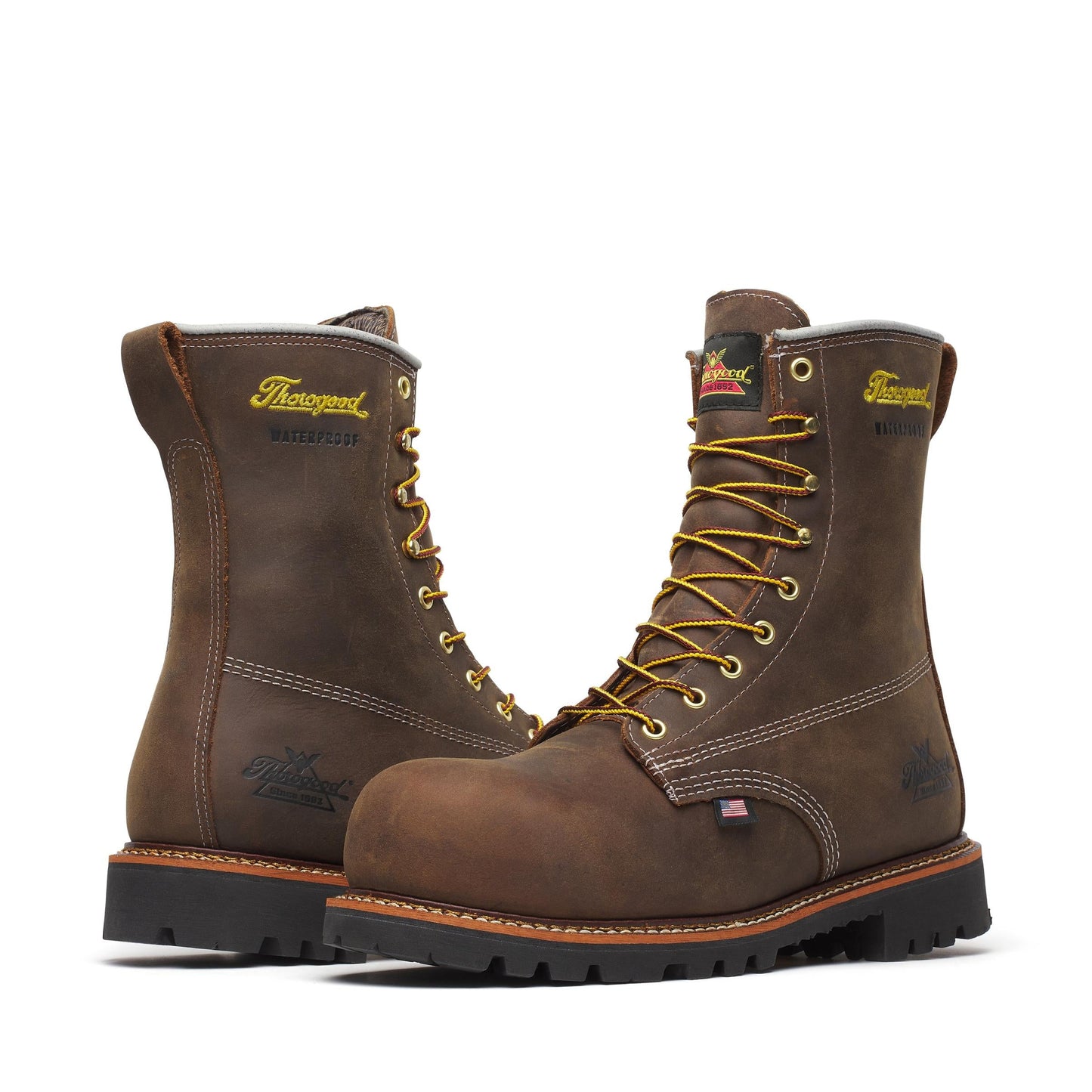 Men's Thorogood American Legacy  WP  Crazy Horse Nano Toe Vibram 6" - 804-4248