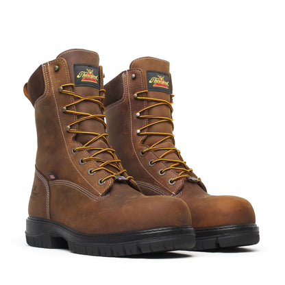Men's Thorogood Genesis   Chestnut Nano Toe 8" - 804-4251