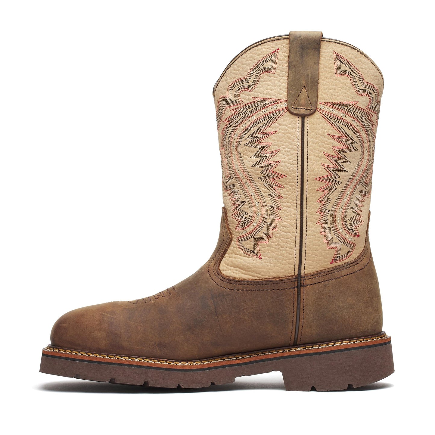 Men's Thorogood SQ TOE WP LT SHAFT BROWN SOLE COMP  - 804-4307
