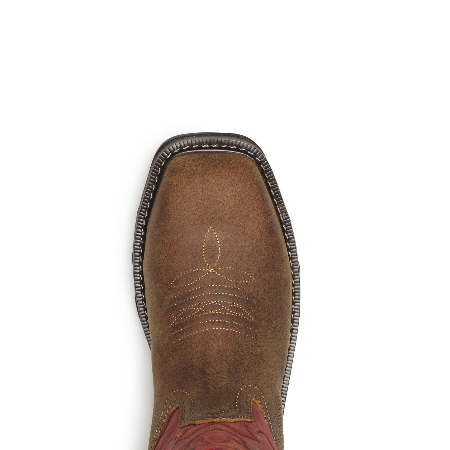 Men's Thorogood Buffalo Ridge   WP BrownScarlet Nano Sq Toe  - 804-4341