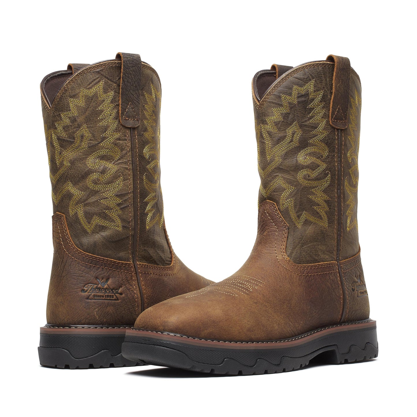 Men's Thorogood Buffalo Ridge   WP BrownSage Nano Sq Toe  - 804-4342