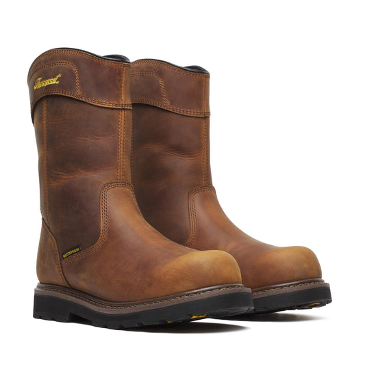 Men's Thorogood Jobsite  WP  Crazy Horse Comp Toe BLK  - 804-4343
