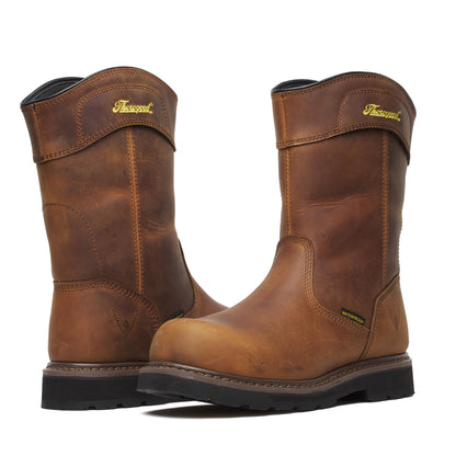 Men's Thorogood Jobsite  WP  Crazy Horse Comp Toe BLK  - 804-4343