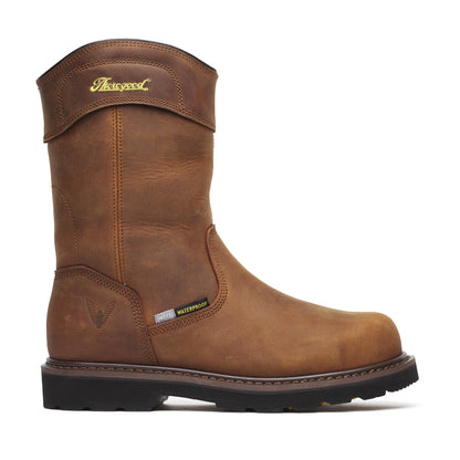 Men's Thorogood Jobsite  WP  Crazy Horse Comp IMET2 BLK  - 804-4350